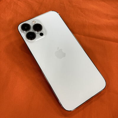 【なんば店】中古  【国内版SIMフリー】Apple iPhone13 Pro Max 6.7インチ 128GB シルバー MLJ53J/A 147515 