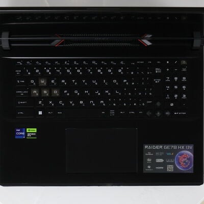 【通販センター】中古  MSI Raider GE78 HX 13V(Intel Core i9 13950HX/64GB DDR5 (PC5)/SSD2TB+SSD1TB/なし/NVIDIA GeForce RTX 4090 Laptop GPU 16GB/17/2560x1600/Wi-Fi/W11H64 MAR) 204041 