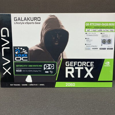 【京都店】中古  玄人志向 GK-RTX2060-E6GB/MINI (RTX2060 6G GDR6) 3330002580 