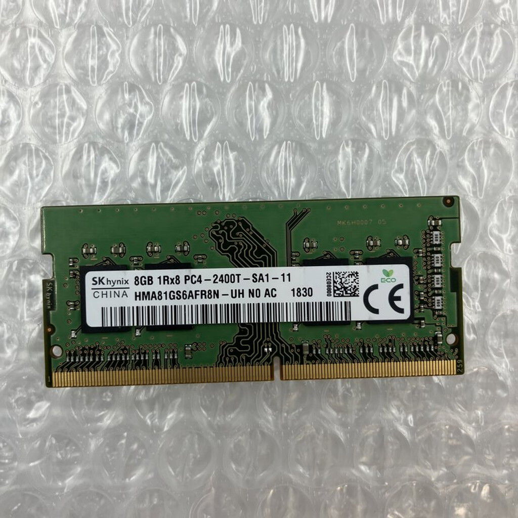中古 PC4-19200 8GB ノート用(DDR4-2400) 150693 （364512
