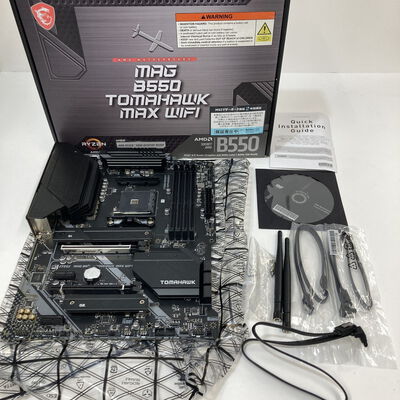 【神戸・三宮店】中古  MSI MAG B550 TOMAHAWK　MAX WIFI (B550 AM4 ATX DDR4) 3430006043 