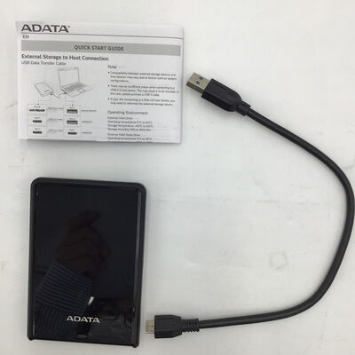 【白山FM松任店】中古  ADT AHV620S-1TU31-CBK-DP (USB3.2 ﾎﾟｰﾀﾌﾞﾙHDD 1TB) 4950001710 