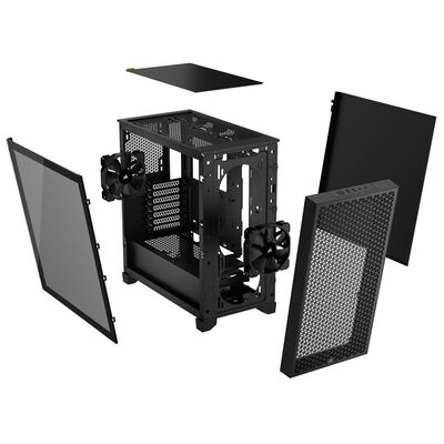 Corsair  3000D Tempered Glass Black CC-9011251-WW (ATX ガラス ブラック) 