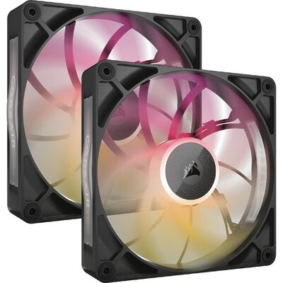Corsair  iCUE LINK RX140 MAX RGB Dual Fans Starter Kit CO-9051036-WW (2個パック ブラック) 