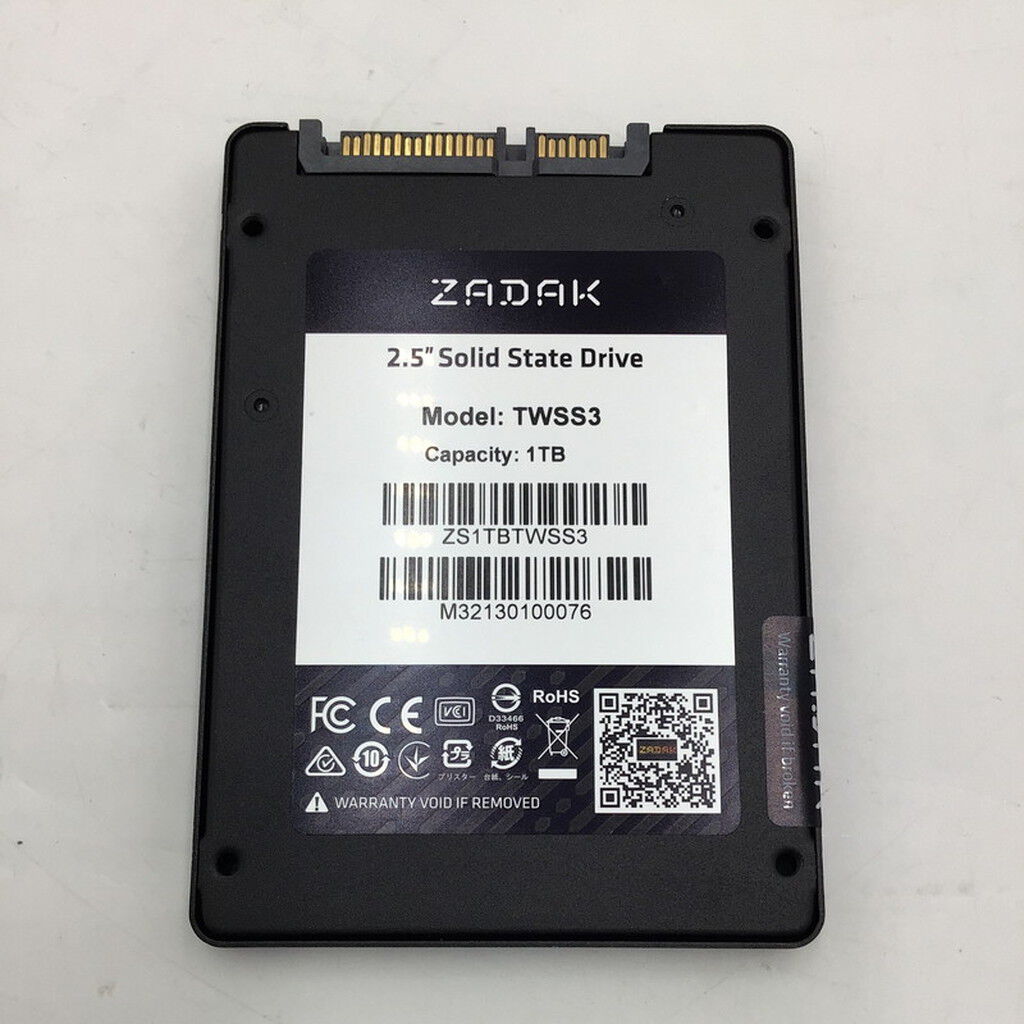 中古 ZADAK ZS1TBTWSS3（2.5インチ SSD 1TB SATA） 3480041214