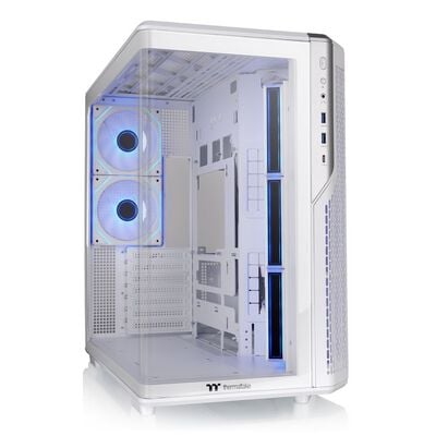 Thermaltake  View 590 TG ARGB Snow CA-12C-00M6WN-01 (ATX ガラスパネル ホワイト) 