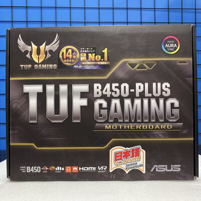 【新潟店】中古  ASUS TUF B450-PLUS GAMING (B450 AM4 ATX DDR4) 137896 