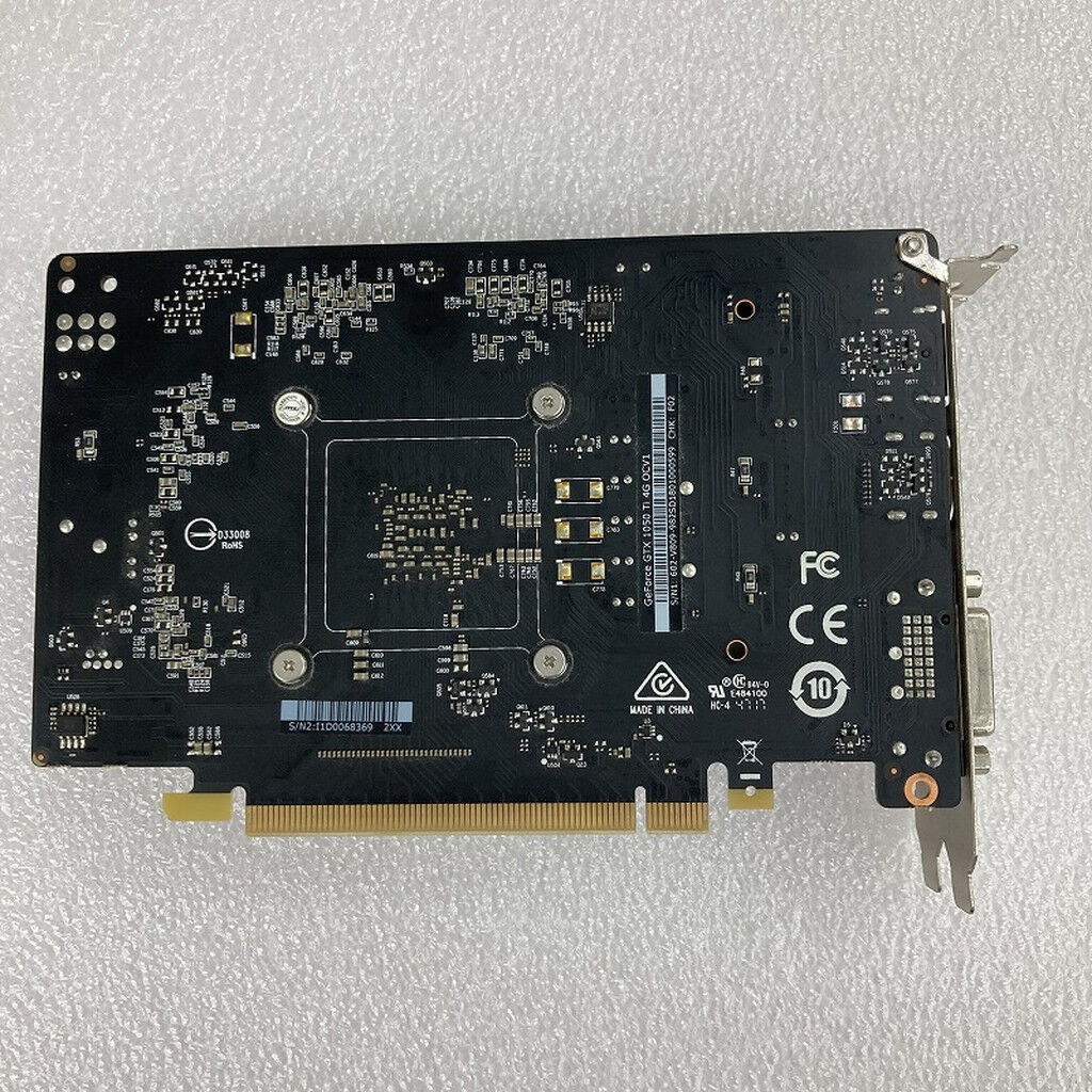中古 MSI GeForce GTX 1050Ti 4GB OCV1(GTX 1050Ti 4GB