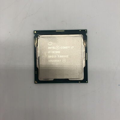【郡山安積店】中古  INTEL Core i7 9700K (1151/3.60GHz/12M/C8/T8) 138481 