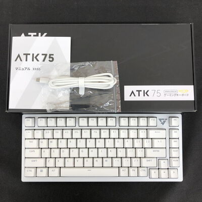 【長野稲里店】中古  ATK ATK75-WL (有線 ｹﾞｰﾐﾝｸﾞｷｰﾎﾞｰﾄﾞ) 5110001206 