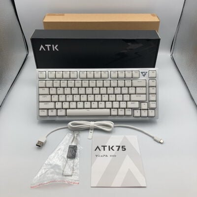 【甲府飯田店】中古  ATK ATK75-WL (有線 ｹﾞｰﾐﾝｸﾞｷｰﾎﾞｰﾄﾞ) 4720003310 