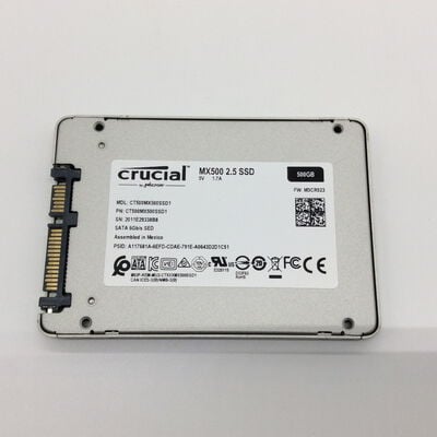 【浜松店】中古  crucial CT500MX500SSD1 (SATA3 500GB) 1300007809 