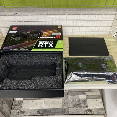 【広島店】中古  MSI GeForce RTX 3060 GAMING X 12G (RTX3060 12GB) 144776 