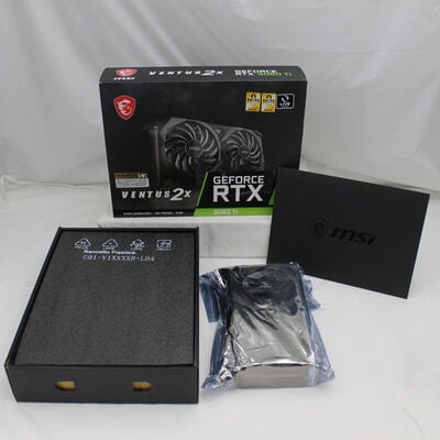 【通販センター】中古  MSI GeForce RTX 3060 Ti VENTUS 2X 8GD6X (RTX3060Ti 8GB) 199266 