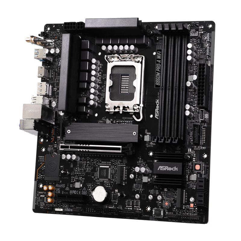ASRock B860M Pro-A WiFi (B860 1851 MicroATX) ドスパラ限定モデル