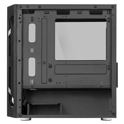 SilverStone  FARA H1M SST-FAH1MB (MicroATX スチールパネル ブラック) 