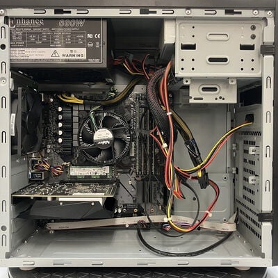 【新潟店】中古  FRONTIER FRMXH370/WS4 (i5 9400F/32GB/SSD512GB/GTX1650/W10H) 3290006689 