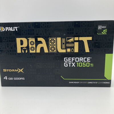 【神戸・三宮店】中古  Palit NE5105T018G1-1070F(GTX1050Ti 4G GDR5 STORMX) 133576 