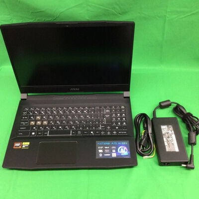 【川崎店】中古  Msi Katana-A15-AI-B8VE(Ryzen 7 8845HS/32GB/SSD1TB/RTX4050/15.6inch/FHD/144Hz/有線LAN/WiFi/W11H) 3170007534 