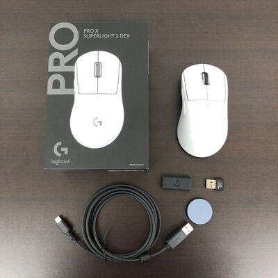 【長野稲里店】中古  Logicool PRO X SUPERLIGHT 2 DEX GPROXSL-WLDEXWH (ホワイト) 5110000681 