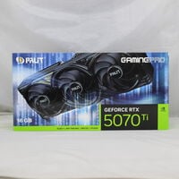 中古  Palit NE7507T019T2-GB2031Y(RTX5070Ti GamingPro V1 16GB) 3480033863 