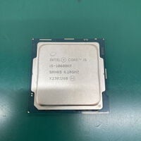 中古  INTEL Core i5 10600KF (1200/4.1G/12M/C6/12) 142721 