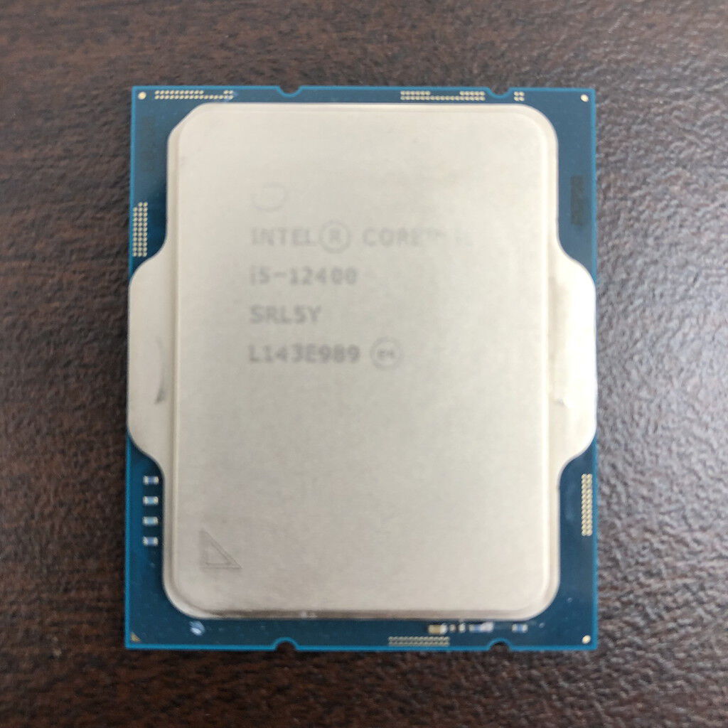中古 INTEL Core i5 12400 (1700/2.5G/18M/C6/T12) 148614 ｜ パソコン