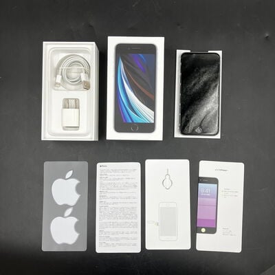 【大須店】中古  【docomo】Apple iPhoneSE 4.7インチ (第2世代/2020) 64GB (ホワイト) MX9T2J/A 142464 