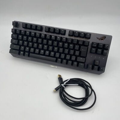 【大分店】中古  ASUS X802 STRIX SCOPE TKL/SV/JP(銀軸有線) 174491 