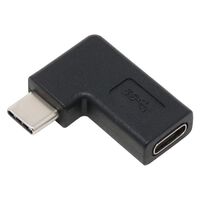 AINEX  U32CC-LFAD (USB3.1Gen2変換アダプタ Cメス - Cオス 横L型) 