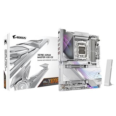 GIGABYTE  X870E AORUS MASTER X3D ICE (X870E AM5 ATX) 