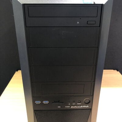 【甲府飯田店】中古  GALLERIA ZF (i7 9700K/16GB/SSD512GB/HDD2TB/RTX2070) 4720001627 
