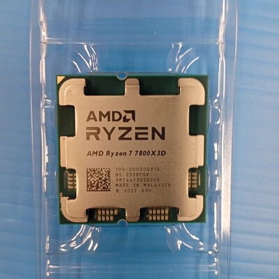 【大須店】中古  AMD Ryzen 7 7800X3D (AM5/4.2/104M/C8/T16/120W) 157139 