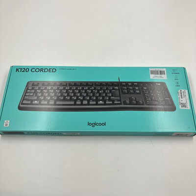 【なんば店】中古  ﾛｼﾞｸｰﾙ K120 (ﾒﾝﾌﾞﾚﾝ 109ｷｰ USB 黒) 3280023448 