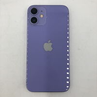 中古  Apple iPhone12 mini 5.4インチ 128GB (パープル) 国内版SIMロックフリー MJQD3J/A 147136 