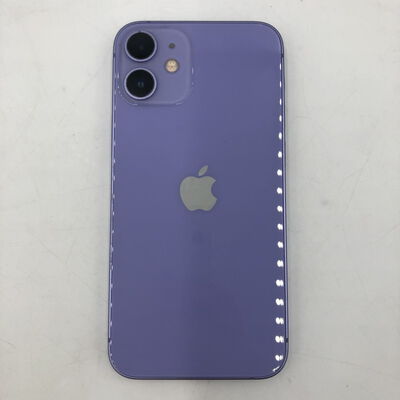【福井日之出店】中古  Apple iPhone12 mini 5.4インチ 128GB (パープル) 国内版SIMロックフリー MJQD3J/A 147136 