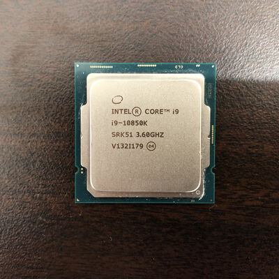 【福山ココローズ店】中古  INTEL Core i9 10850K (1200/3.6G/20M/C10/T20) 143397 