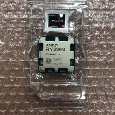 【宮崎恒久店】中古  AMD Ryzen 7 7700 (AM5/3.8GHz/40M/C8/T16/65W) 1460024624 