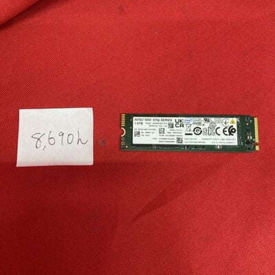 【千葉店】中古  Intel SSDPEKNU010TZ (M.2 NVMe 2280 1TB) 187107 