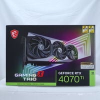 中古  MSI GeForce RTX 4070 Ti GAMING X TRIO 12G (RTX4070Ti 12GB) 154204 