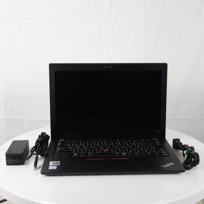 【通販センター】中古  Lenovo ThinkPad X280 20KESEL500(Intel Core i5 8250U/16GB/SSD256GB/なし/オンボード/12.5/1366x768/Wi-Fi/W11H64 MAR) 185422 