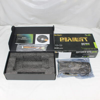 中古  Palit NE51070015P2-1043D (GTX1070 8GB) 3480033721 
