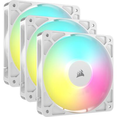 Corsair  RS120 ARGB White Triple Fans CO-9050185-WW (3個パック ホワイト) 
