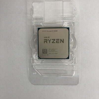 【長野稲里店】中古  AMD Ryzen 5 5500 (AM4/3.6GHz/19M/C6/T12/65W) 150184 