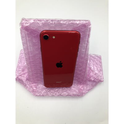 【水戸赤塚店】中古  【SIMロック解除済み】【SoftBank】Apple iPhoneSE 4.7インチ (第2世代/2020) 64GB (PRODUCT)RED MHGR3J/A 新パッケージ版 155759