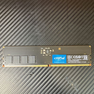 【富士青葉店】中古  Crucial CT16G52C42U5.M8G1(DDR5 PC5-41600 16GB) 183231 