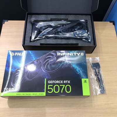 【甲府飯田店】中古  Palit NE75070019K9-GB2050S (RTX5070 Infinity 3) 4720001899 