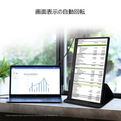 ASUS  ZenScreen MB166C (15.6インチワイド ポータブル液晶モニター) 