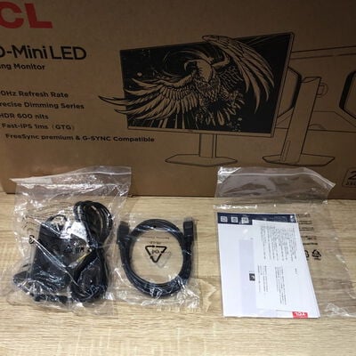 【松山環状枝松店】中古  TCL 25G64 QD-Mini LED(25インチワイドゲーミングモニタ FHD 1920x1080 360Hz) 4560001339 