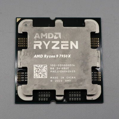 【札幌店】中古  AMD Ryzen 9 7950X (AM5/4.5GHz/80M/C16/T32/170W 152461 
